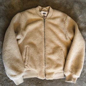 Old Navy Sherpa bomber